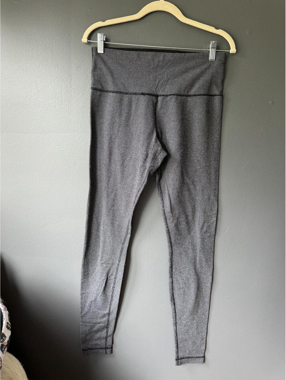 Lululemon Gray High-Waist Leggings Size 8